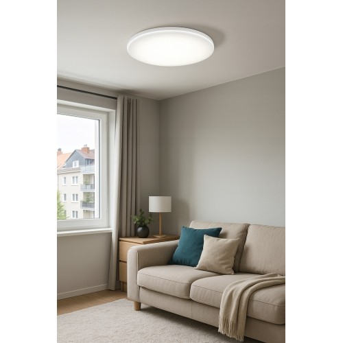 Plafon Slim LED Lampa Sufitowa Oprawa Hermetyczna Zmienna Moc