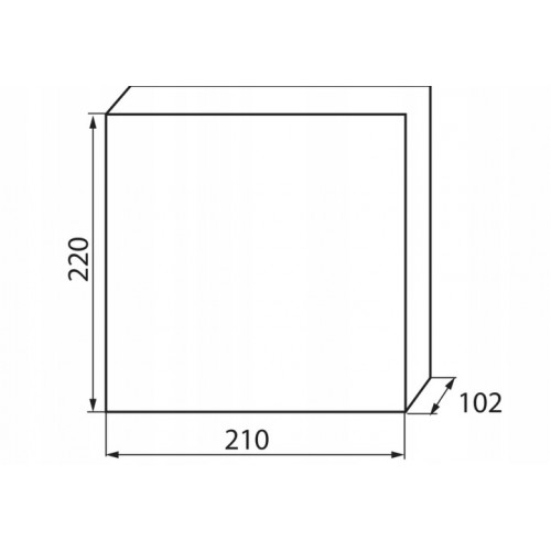 Rozdzielnica modułowa 1x6 podtynkowa N+PE IP30 IK07 KDB-F06T 23616