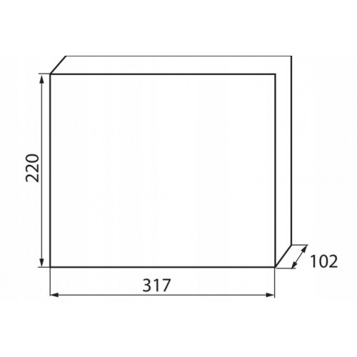 Rozdzielnica modułowa podtynkowa KDB-F12T IDEAL Kanlux 12P 400 V IP30 63 A