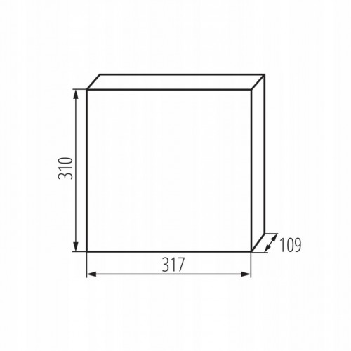 Rozdzielnica podtynkowa 2x12 KDB-F24P IDEAL 23623