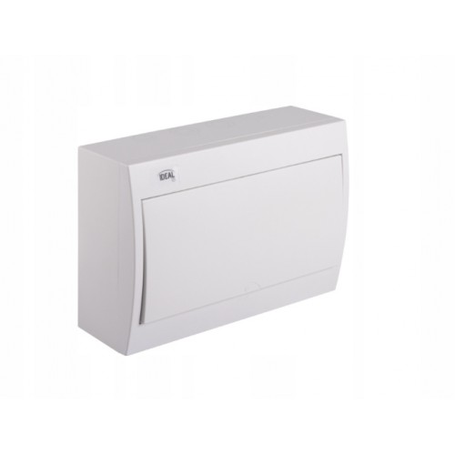 Rozdzielnica natynkowa 1x12 plastikowa IP30 23624 KANLUX KDB-S12P
