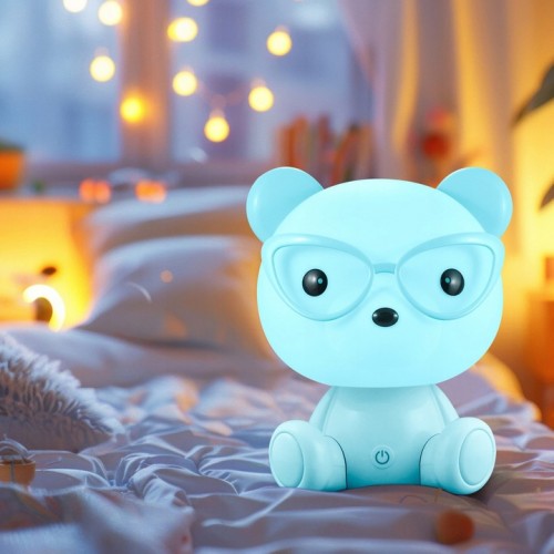 Lampka Nocna Dziecięca LED MIŚ OKULARNIK 2,5W Akumulatorowa
