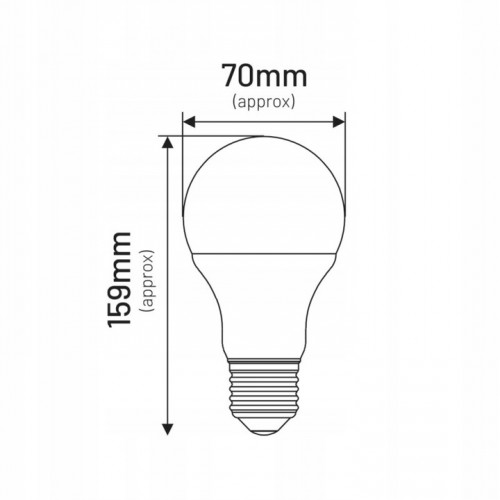 Żarówka LED A70 E27 20W BULB 2043lm 4000K INQ
