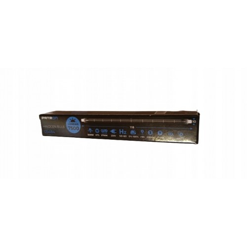Żarnik Halogenowy J118 500W R7s 230V 118mm – Barwa Ciepła