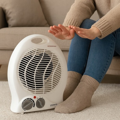 Termowentylator 2000W biały VO0280