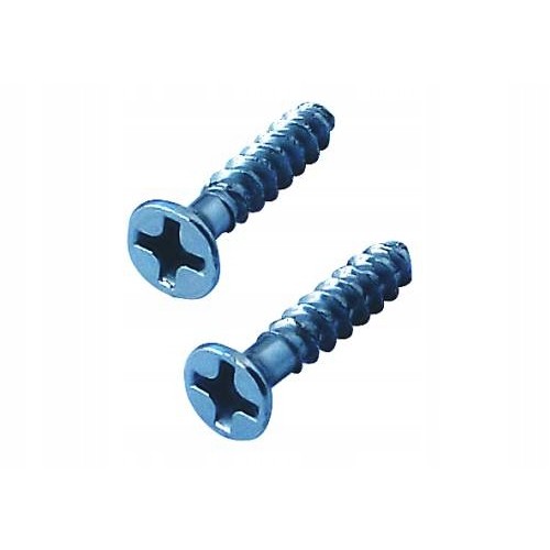 Wkręt osprzętowy do puszek instalacyjnych 100szt 16mm W16