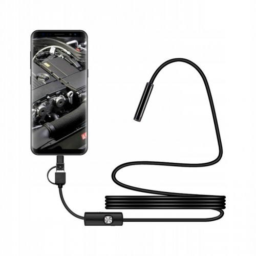 Kamera inspekcyjna do telefonu Rebel 720p IP67 2m 67° USB USB-C Micro USB