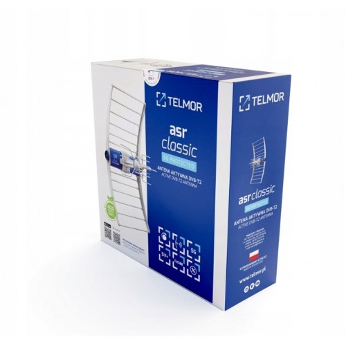 Antena telewizyjna zewnętrzna szerokopasmowa DVB-T/T2 ASR Classic 5G
