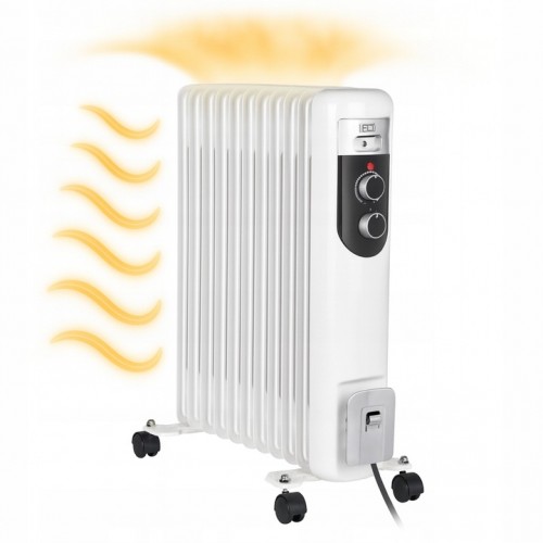 Grzejnik elektryczny olejowy  11 żeberek 2500 W 3 tryby grzania