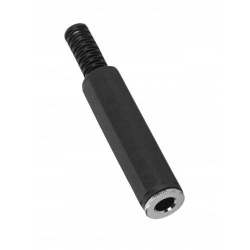 Gniazdo wtyk jack 6,3 mm stereo na kabel lutowany 1szt