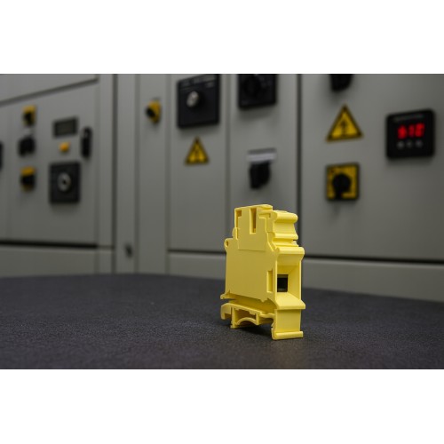 Złączka szynowa gwintowa 1-torowa ZJU-25 do przewodów 25 mm²