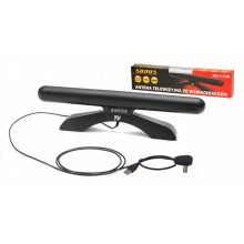 Antena wewnętrzna pokojowa ze wzmacniaczem Antena TV SONUS+USB