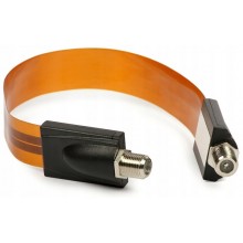 Przelotka podokienna kabel gniazdo do łączenia kabli antenowych F-F 27cm
