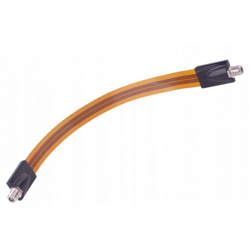 Przelotka podokienna kabel gniazdo do łączenia kabli antenowych F-F 27cm