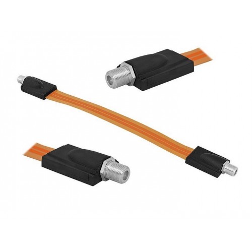 Przelotka podokienna kabel gniazdo do łączenia kabli antenowych F-F 27cm