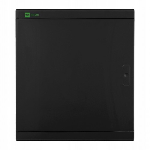 Rozdzielnica Natynkowa Obudowa Skrzynka Elektryczna Czarna 2x12 Modułów