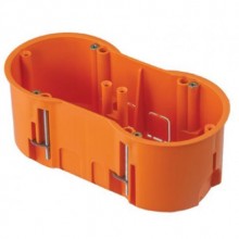 Puszka PK 60 gips puszka podtynkowa podwójna z wkrętami