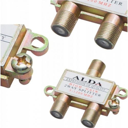 Rozg.F: SAT 2 Way Spliter ALDA- 0353 (0353)