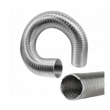KANAŁ ELASTYCZNY RURA ALUMINIOWA WENTYLACYJNA KANAŁOWA 130mm 3m 03-011