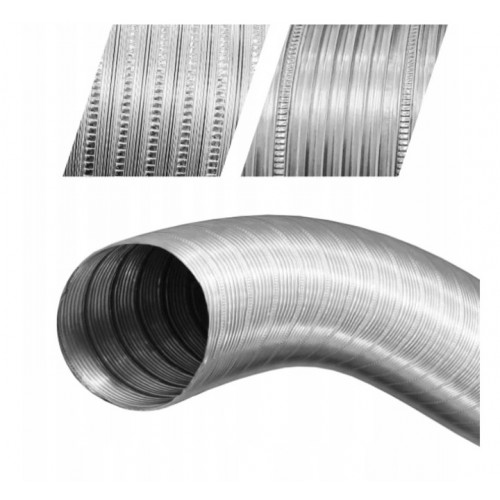Rura aluminiowa kanał przewód wentylacyjny elastyczny 90mm 3m