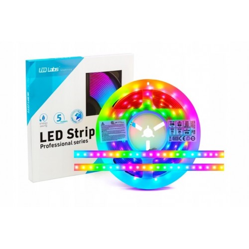 Taśma LED PRO 3Y 24V 840 LED/m COB 15W/m RGB, 4200 LED 5m