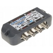 Wzmacniacz antenowy rozgałęźnik DVB-T2 AMS aws-144