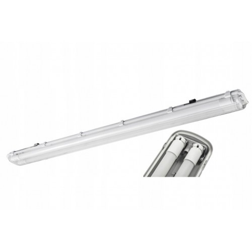 Oprawa Hermetyczna LED 120cm Wodoszczelna do Garażu na Świetlówki Tuby IP65