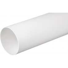 Kanał wentylacyjny okrągły rura wentylacyjna fi125 mm 1m biała