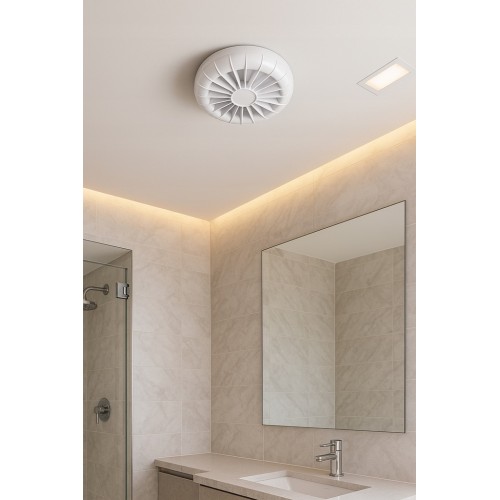 Wentylator łazienkowy sufitowy standard kulkowy fi 120 mm