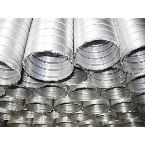 RURA ALUMINIOWA WENTYLACYJNA KANAŁOWA GIĘTKA SPIRO ALUFLEX Fi 125mm / 305cm