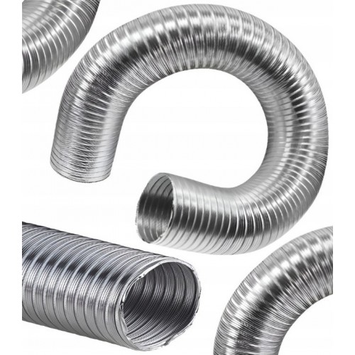 RURA ALUMINIOWA WENTYLACYJNA KANAŁOWA GIĘTKA SPIRO ALUFLEX Fi 125mm / 305cm