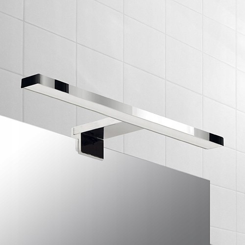 Kinkiet Łazienkowy nad lustro Lampa LED IP44 CHROM 90CM