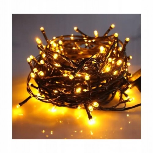 Lampki Choinkowe 500 LED Światełka na Choinkę Łącznik Ciepły Biały 40 m