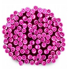 Lampki Choinkowe 300 LED Światełka na Choinkę Różowe Łączone