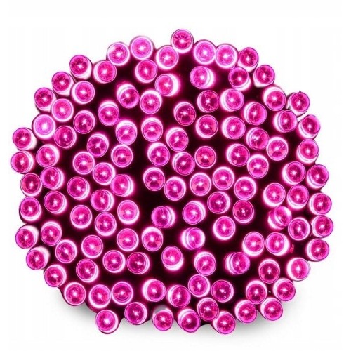 Lampki choinkowe fiolet programator 300LED