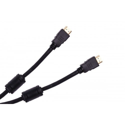 Kabel HDMI 15m żyła 24-AWG FULL HD 4K gruby mocny czarny