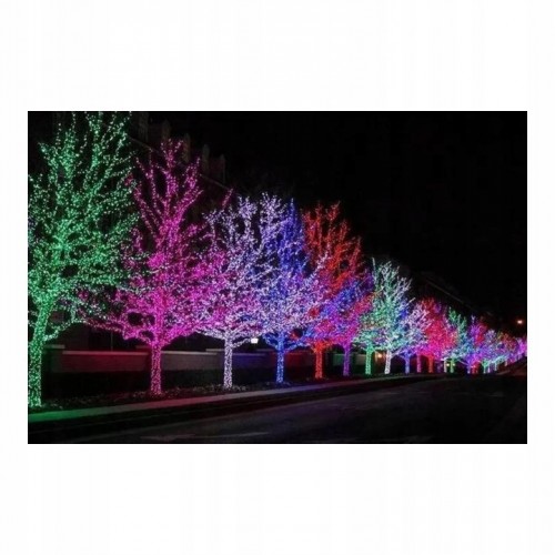 Drzewo LED Kwiat Wiśni Świąteczne Świecące Zielone Choinka Lampki 250 cm