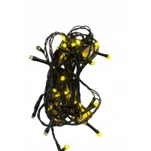 Lampki Choinkowe 40 LED Światełka Na Choinkę Ciepły Biały z Gniazdem