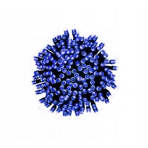 Lamki choinkowe 100 LED niebieskie programator