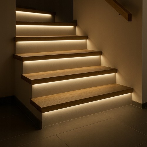 Taśma LED Pasek LED Oświetlenie Meblowe Biała Ciepła 8W 720lm 5m