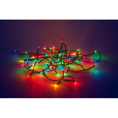 Lampki Choinkowe 40 LED Światełka Na Choinkę Multikolor z Gniazdem
