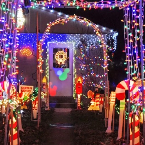 Lampki choinkowe 100 LED multicolor programator