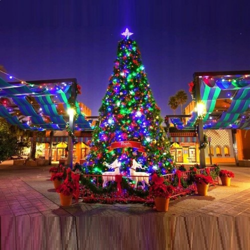 Lampki choinkowe 100 LED multicolor programator