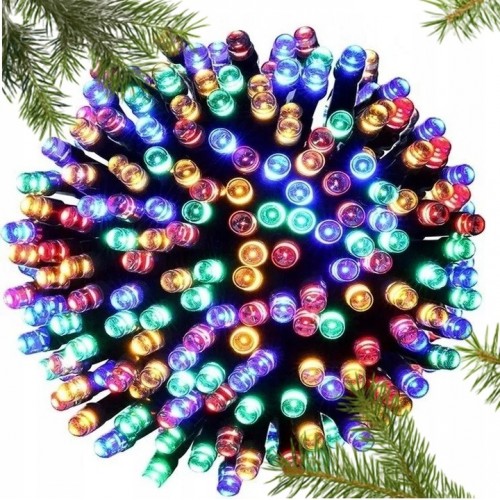 Lampki choinkowe 100 LED multicolor programator