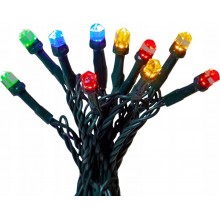 Lampki Choinkowe na Baterie 20 LED Łańcuch Świetlny Multikolor