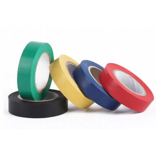 Taśma Izolacyjna Izolacja Do Kabli PVC 0.15x18mm Multikolor 10 sztuk