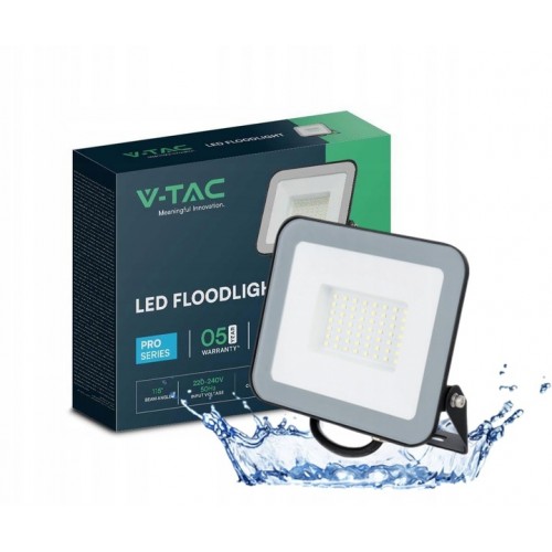 Naświetlacz LED Halogen Projektor LED 50W SAMSUNG CHIP PRO-S Czarny 4000K