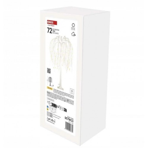 Drzewko Świąteczne LED Figura Dekoracja Ogrodowa LED Ciepły Biały 120cm