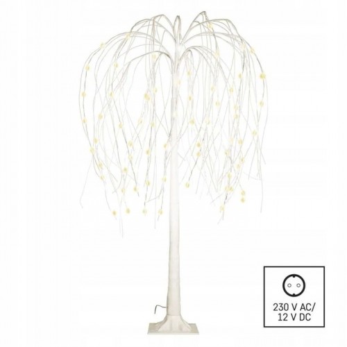 Drzewko Świąteczne LED Figura Dekoracja Ogrodowa LED Ciepły Biały 120cm