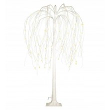 Drzewko Świąteczne LED Figura Dekoracja Ogrodowa LED Ciepły Biały 120cm